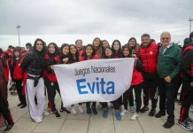 La delegación salteña de los Juegos Evita ya está en Mar del Plata