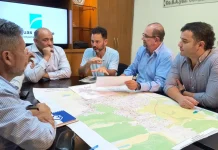 Municipalidad de Salta y Aguas del Norte coordinan acciones para profundizar el plan de arreglo de calles