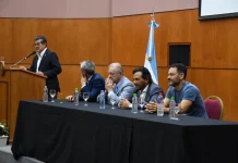 Emiliano Durand participó de la presentación del Polo Deportivo de Salta