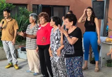 Emiliano Durand compartió una tarde especial con vecinas en el CIC de Unión