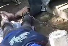 Encontraron a una mujer encadenada en el fondo de una casa de Güemes