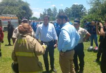 Amplio operativo por siniestro aéreo en zona norte de la ciudad de Salta