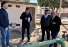 Aguas del Norte inicia estudios de planimetría para tomar el servicio de agua y cloaca en Molinos