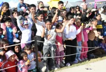 El gobernador Sáenz se sumó a la celebración del Día del niño en el Parque del Bicentenario