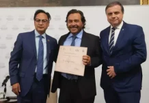 El gobernador Sáenz fue distinguido por su liderazgo, visión ética y compromiso con el desarrollo sostenible