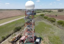 Instalaron un nuevo Radar Hidrometeorológico en Las Lajitas