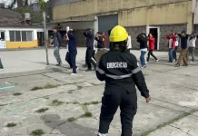 Casi 5 mil personas participaron de un simulacro simultáneo en colegios del centro salteño