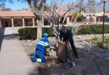 Aguas del Norte supervisa las instalaciones internas de escuelas previo al inicio de clases