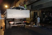 La Municipalidad de Salta desplegó un amplio operativo de limpieza por el paro nacional