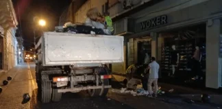 La Municipalidad de Salta desplegó un amplio operativo de limpieza por el paro nacional