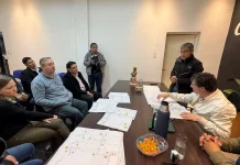 Aguas del Norte y el municipio de Güemes avanzan en un convenio con vecinos para ejecutar obras de cloaca