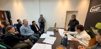 Aguas del Norte y el municipio de Güemes avanzan en un convenio con vecinos para ejecutar obras de cloaca