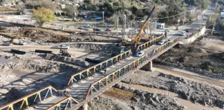 Prevén inaugurar el primer nuevo puente de Vaqueros este año