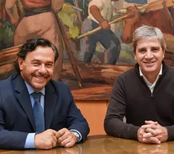 Sáenz planteó a Caputo la regularización de fondos para obras clave y garantías en el abastecimiento de gas