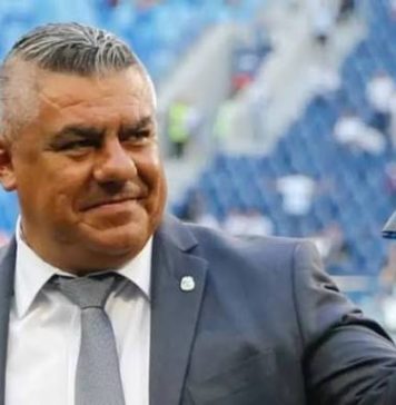 El “Chiqui” Tapia felicitó a Juventud Antoniana por la vuelta al Fray Honorato Pistoia