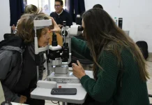 Salta: Vecinos de zona sur se sumaron a la evaluación y detección de cataratas