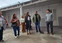 El ministro Mario Mimessi supervisó las obras finales del Hogar de Ancianos San Vicente de Paul en Orán