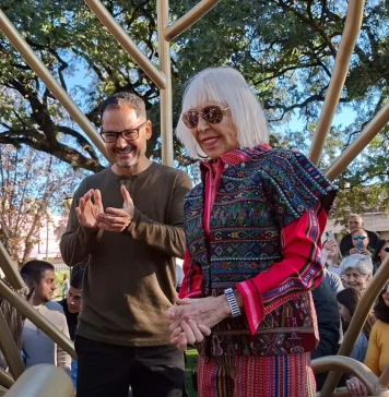 Marta Minujín eligió Salta y dejó una obra que ya pertenece a todos los salteños