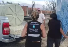 Desarrollo Social asistió a más de 25 familias afectadas por incendios y fuertes vientos