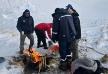 Salar del Hombre Muerto: Rescatan a mineros atrapados tres días en la nieve