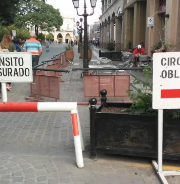 Operativo de tránsito por la entronización de las imágenes del Señor y la Virgen del Milagro