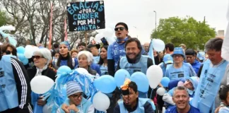 El gobernador Sáenz se unió a la familia de HIRPACE en su 36° maratón “Corro por Vos”