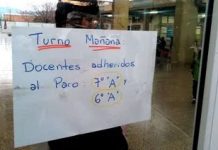 Acatamiento dispar de los docentes en Salta al paro nacional convocado por CTERA