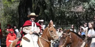 El gobernador Sáenz se unió a las celebraciones en honor a San Lorenzo Mártir