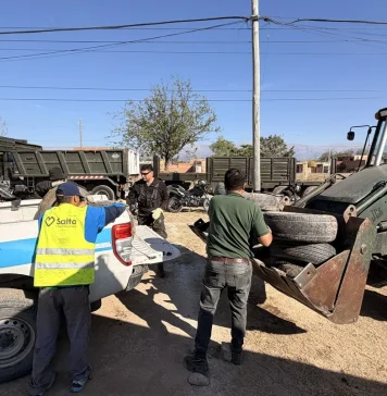 Lucha contra el Dengue: se retiraron 5 toneladas de chatarras en Solís Pizarro