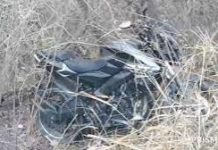 Impactante accidente en el Cerro San Bernardo: un motociclista cayó al vacío