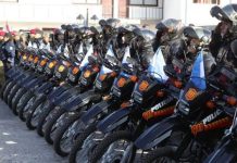 Sáenz anunció que se sumarán en septiembre a la Policía de Salta 300 nuevos agentes y una flota de 151 motos y cuatriciclos