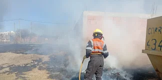 La Municipalidad sancionó a los responsables de un incendio de pastizales en zona sur