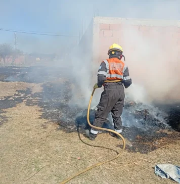 La Municipalidad sancionó a los responsables de un incendio de pastizales en zona sur
