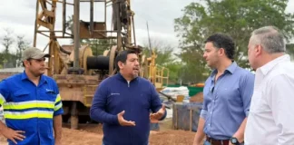 Aguas de Norte inició la construcción de un nuevo pozo para mejorar el servicio de agua a 3.200 vecinos de Pichanal