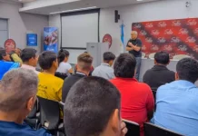 El arbitraje tras el Mundial 2026: Héctor Baldassi brindó una charla magistral en Salta