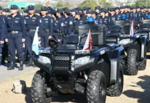 Sáenz fortalece a la Policía de Salta con 151 nuevos móviles y 300 agentes