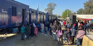 El Tren “25 de Mayo” ya realizó 7.373 prestaciones en sus dos primeras estaciones en Salta