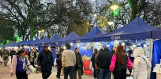 La Feria del Milagro recibió a miles de personas en el parque San Martín