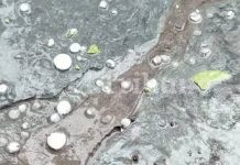 Alerta por tormentas y caida de granizo en Salta