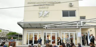 Sáenz participó en la inauguración del nuevo edificio del Ministerio Público en Ciudad Judicial