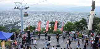 Paseos gratis y maquillaje artístico: la propuesta del Teleférico San Bernardo por Halloween