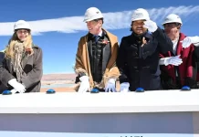 Sáenz inauguró la planta de litio de POSCO y celebró el despegue minero junto a la Nación